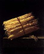 Still Life with Asparagus Adriaen Coorte